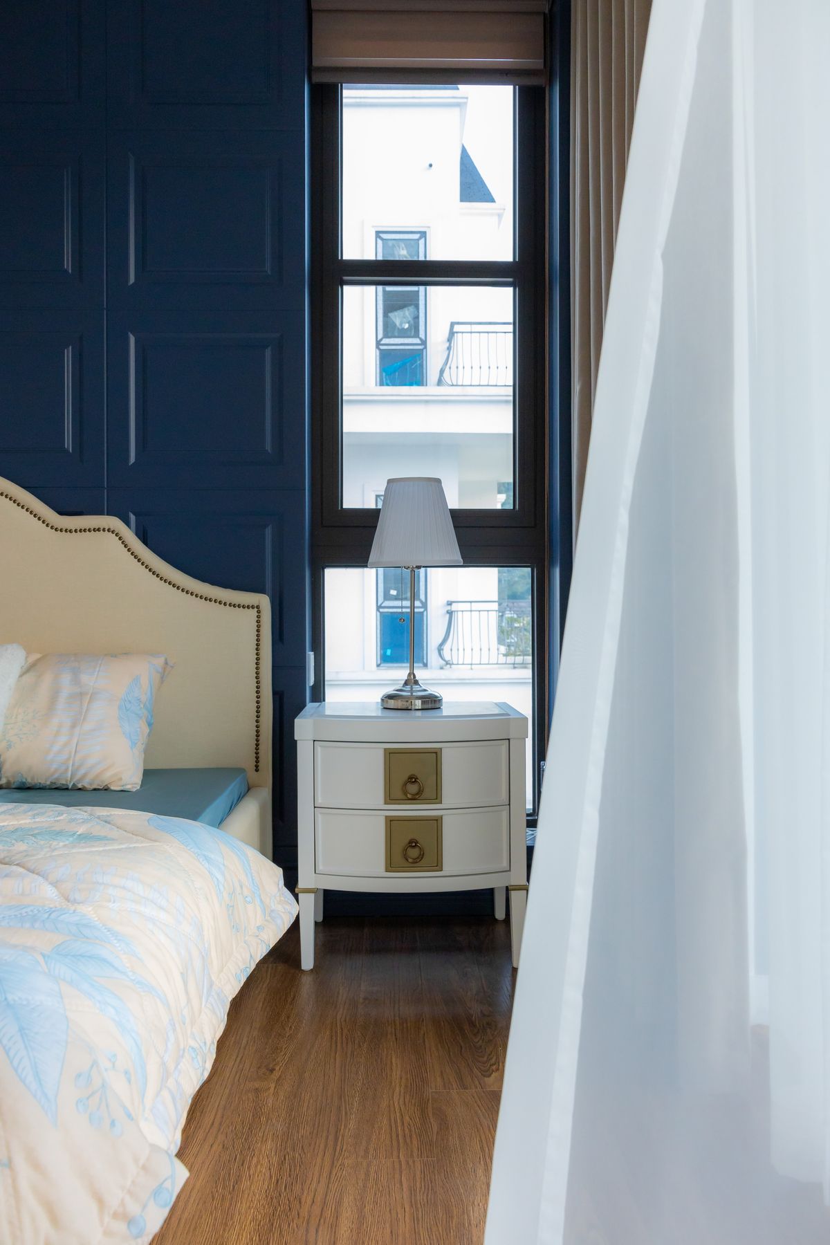 Spacious primary bedroom