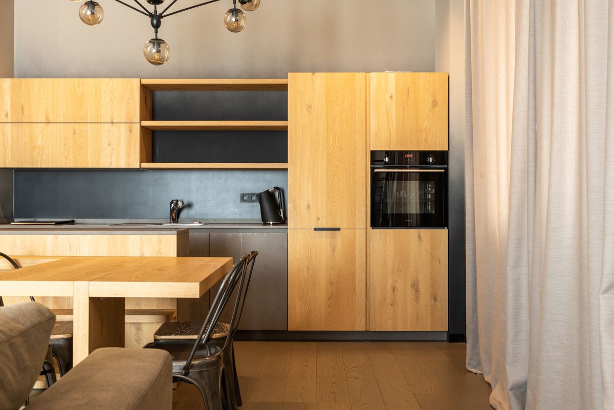 Updated modern kitchen